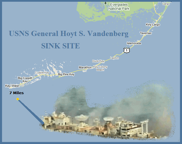 General Harry Taylor ship sink site