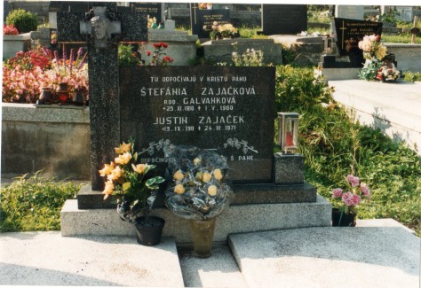 Stefania Zajacek grave Slovakia