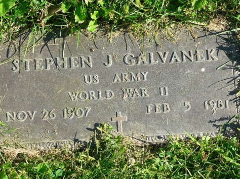Stephan Galvanek born 1907 grave