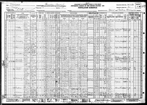 Sam Edelowitz and family 1930 census
